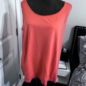 ***GUC - Cato Tank Top - Coral Size 26/28w - Like Spanx…keeps it all together!